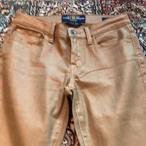 Host Pick 🎉 Fabulous gold denim Sofia 2/26 skinny Jean. - Picture 2 of 14